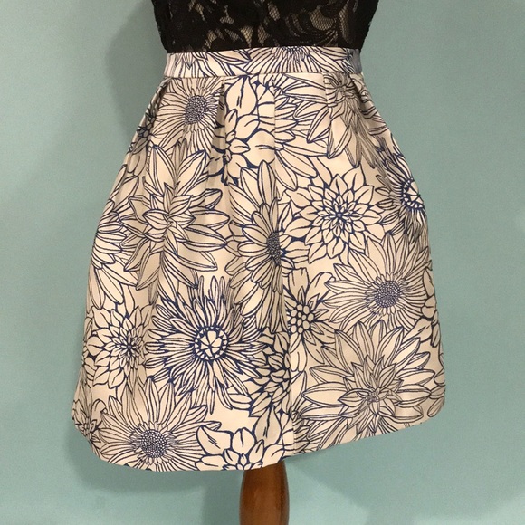 Annarita N Brocade floral skirt Made in Italy - Picture 3 of 8